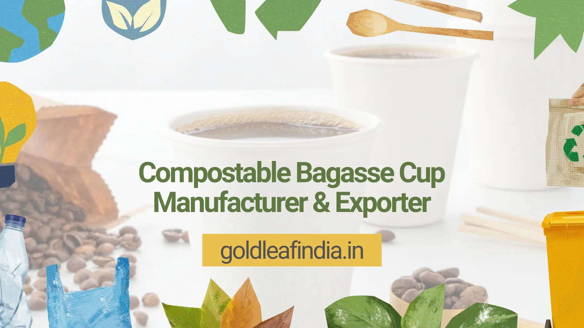 Compostable Bagasse Cup Manufacturer & Exporter